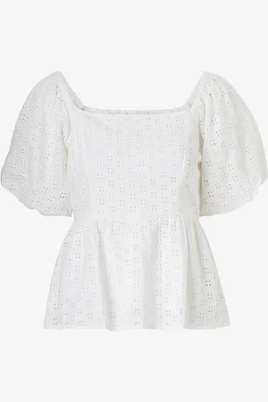SELECTED Pusero slfAnelli 3/4 On Off Shoulder Top