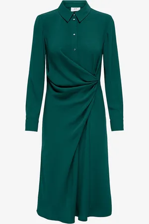 JDY Paitamekko Rizz L/S Wrap Shirt Dress Wvn