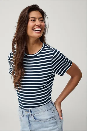 Saint Tropez Toppi Astasz SS Stripe T-shirt