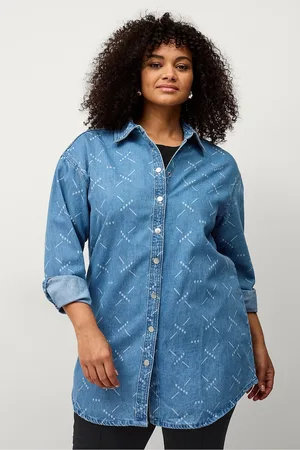 Zizzi Farkkutakki jEvelyn L/S Jacket