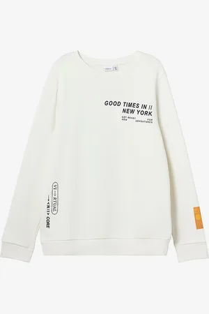 NAME IT Collegepaita nkmOpilen LS Sweat Bru