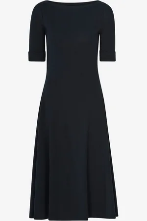 Ralph Lauren Mekko Refined Stretch Day Dress