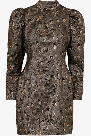 By Malina Mekko Catalina Polo Neck Mini Dress