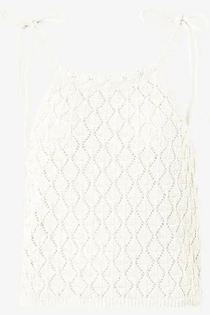 VERO MODA Toppi Vmevelyn SL Halterneck Crochet Top