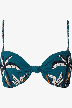 By Malina Bikini-rintaliivit Lottie Printed Bandeau Bikini Top