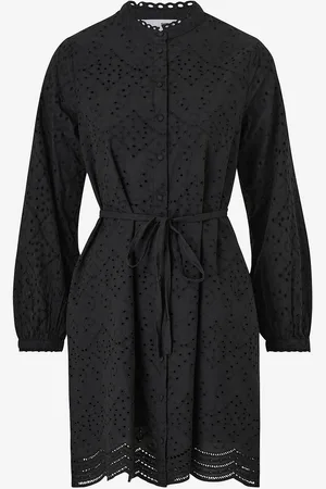 SELECTED Paitamekko slfTatiana LS Short Embr Dress