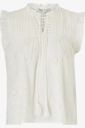 ONLY Pusero onlReva Life S/L Emb Top Wvn