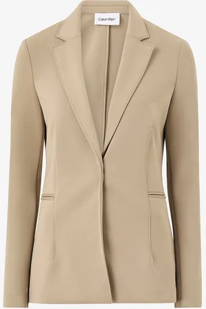 Calvin Klein Bleiseri Technical Knit Long Blazer