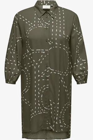 ONLY Paitamekko carPhoebe Life 3/4 Shirt Dress Aop