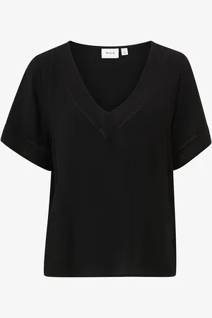 VILA Pusero viMesa Detail V-neck S/S Top