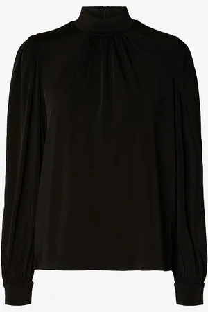 SELECTED Toppi slfSaya LS High Neck Top