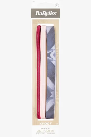 BaByliss Paris Anti-glid-urheiluhiusnauhat, 3 kpl