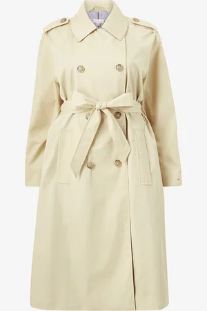 Tommy Hilfiger Trenssitakki Crv Cotton Blend DB Trench