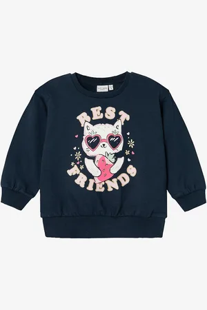 NAME IT Collegepaita nmfVisus LS Boxy Sweat Unb