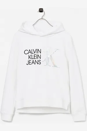 Calvin Klein Hybrid Logo Hoodie -huppari