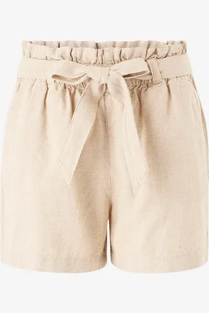 JDY Shortsit Say MW Linen Shorts Wvn