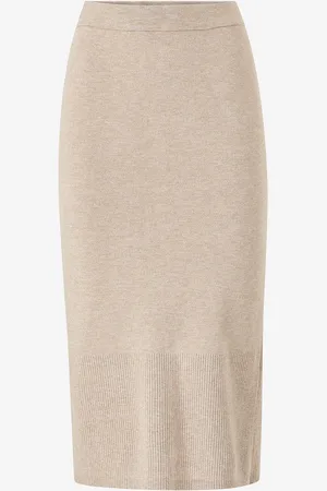 VILA Hame viCassie HW Midi Knit Skirt