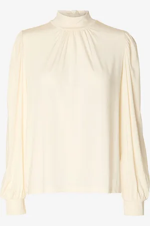 SELECTED Toppi slfSaya LS High Neck Top
