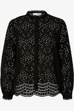 SELECTED Paita slfTatiana L/S Embr Shirt