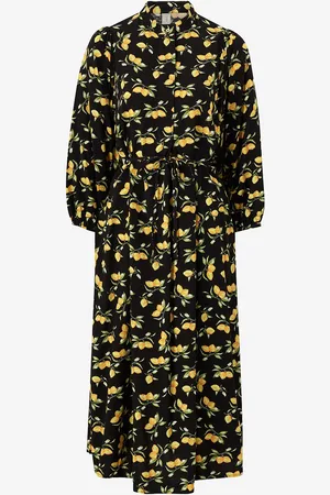 Y.A.S Mekko yasCitri 3/4 Midi Shirt Dress S