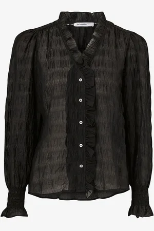 Co`Couture Pusero Structurecc Line Frill Shirt