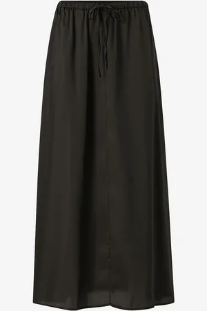 ONLY Hame onlSuzette Ankle Long Satin Skirt