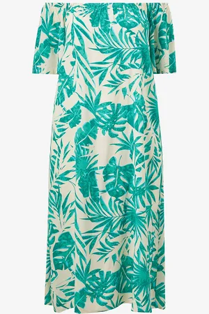 VILA Maximekko viZAYA OFF SHOULDER 2/4 MIDI DRESS/