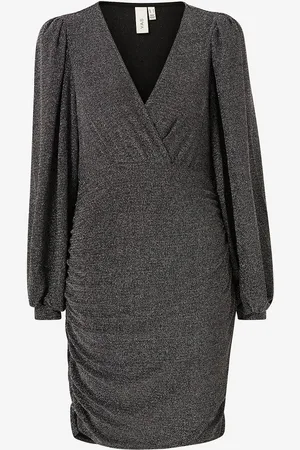 Y.A.S Mekko yasTikka LS Glitter Dress
