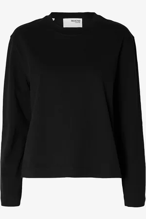 SELECTED Toppi slfEssential LS Boxy Tee