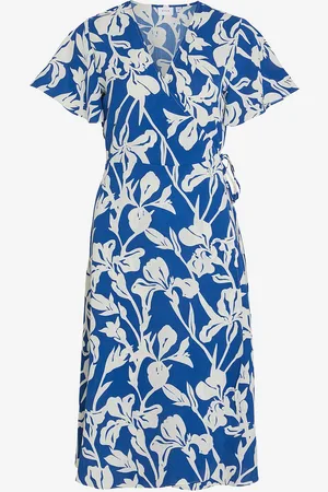 VILA Kietaisumekko viLovie S/S Wrap Midi Dress
