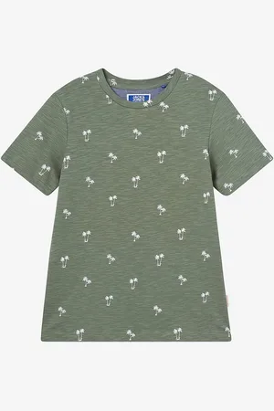 JACK & JONES T-paita jorPalm Aop Tee SS Crew Neck