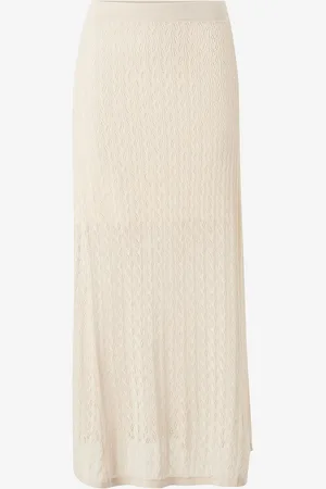 SELECTED Maxihame slfAgny HW Long Knit Skirt