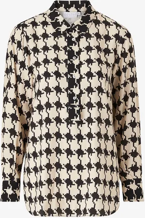 Coster Copenhagen Pusero Houndstooth Mix Print