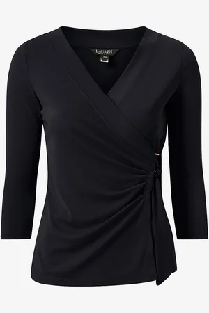 Ralph Lauren Toppi Str matte Jersey-Shirt