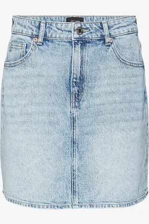 VERO MODA Farkkuhame vmTessa HR Short Dnm Skirt Mix GA N