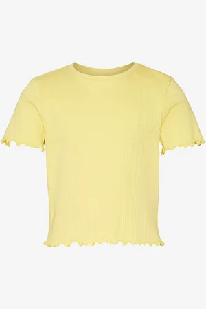 VERO MODA Toppi vmLavender SS Cropped Rib Top Jrs