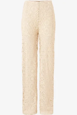 VILA Housut viSummer Crochet HW Trouser