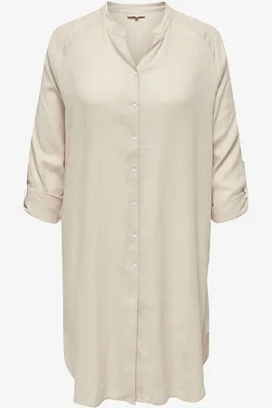 ONLY Paitamekko carTokyo L/S Linen Blend Dress Wvn