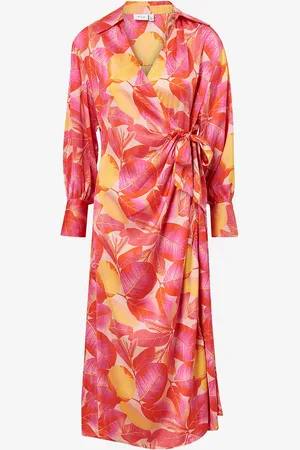 VILA Kietaisumekko viCostanta L/S Wrap Midi Dress