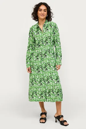 Soaked in Luxury Mekko slIna Shirt Dress