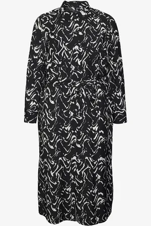 VERO MODA Mekko vmcCia LS 7/8 Shirt Dress Wvn Cur