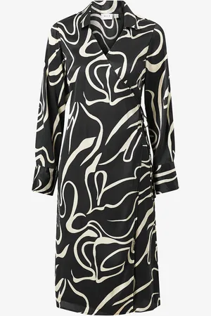 VILA Kietaisumekko viJulie Ida L/S Mid Calf Wrap Dress