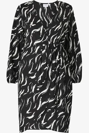 VILA Kietaisumekko viLaya Wrap L/S Short Dress