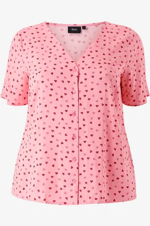 Zizzi Pyjamapaita mClaudia S/S Shirt