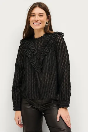 Soaked in Luxury Pusero slConstantine Blouse LS