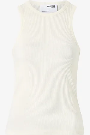 SELECTED Toppi slfAnna O-neck Tank Top