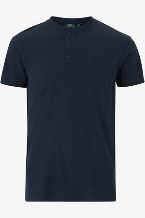 Superdry T-paita Vintage Logo Emb S/S Henley