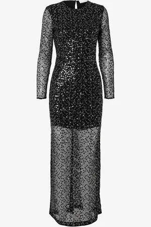 SELECTED Maximekko slfNoel LS Ankle Sequins Dress