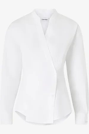 Calvin Klein Paita Cotton Wrap Shirt