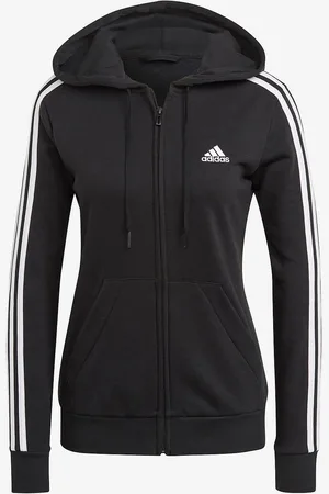 adidas Huppari Essentials French Terry 3-stripes Full-zip Hoodie